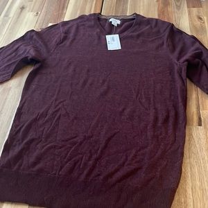NWT Old Navy Sweater Burgundy Men’s M Tall